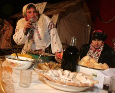 Participants of a carnival