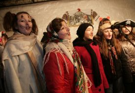 Participants of a carnival