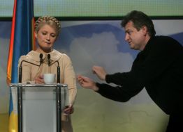 Yuliya Timoshenko and Aleksandr Prokopenko