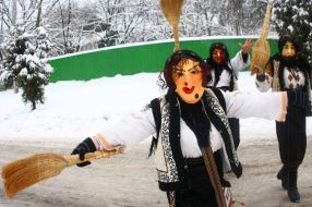 Festival celebration participants