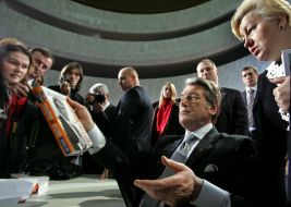 Viktor Yushchenko and Vera Ulyanchenko