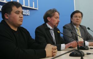 Ilyas Arsimkanov, Aleksey Kochetkov and Aleksey Martynov