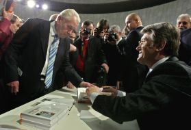 Viktor Yushchenko and Stepan Khmara