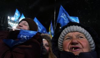 Party of regions supporter