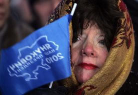 Party of regions supporter