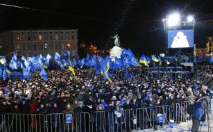Party of regions supporters