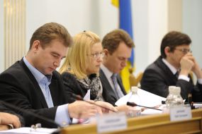 Central election commission of Ukraine session