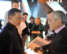 Савик Шустер и Олег Ляшко