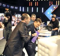 Андрей Парубий и Олег Ляшко