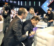 Андрей Парубий и Олег Ляшко