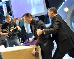 Андрей Парубий и Олег Ляшко