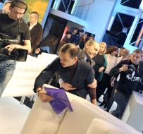 Андрей Парубий и Олег Ляшко