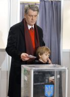 Viktor and Taras Yushchenko