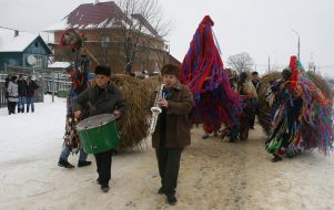 Participants of celebrate of Malanka