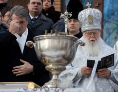 Viktor Yushchenko and Filaret