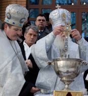 Viktor Yushchenko and Filaret