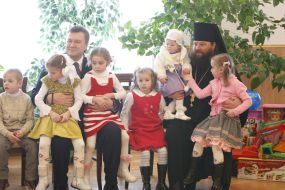 Viktor Yanukovich and Mikhail Zhar