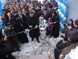 Viktor Yanukovich and Mikhail Zhar