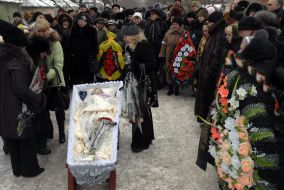 Похороны Антонины Баклановой