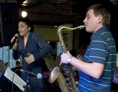 Laura Marti and Viktor Pavelko