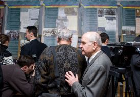 Participants of exhibition presentation