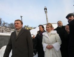 Юлия Тимошенко, Андрей Садовый, Андрей Шкиль и Юрий Кармазин