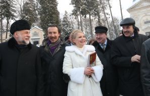 Юлия Тимошенко, Андрей Шкиль и Юрий Кармазин