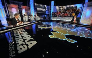 Viktor Yushchenko and Yevgeniy Kiselyov