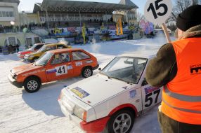 Start of the motor races