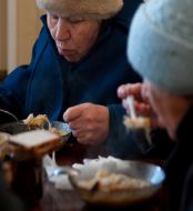 Beggars dinner at the Charity dining