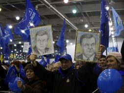 Сторонники Партии регионов