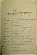 Репродукція списку засновників відділення російського технічного товариства