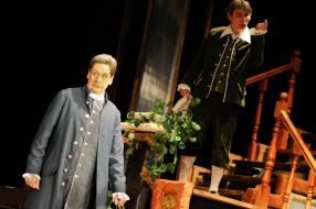 Scene from performance ”The House that Swift Built”