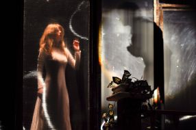 Scene from performance ”The House that Swift Built”