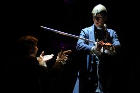 Scene from performance ”The House that Swift Built”