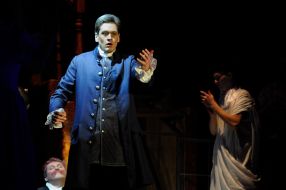 Scene from performance ”The House that Swift Built”