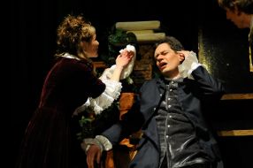 Scene from performance ”The House that Swift Built”