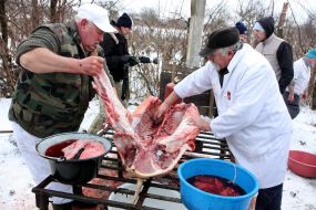 Разделка свинки