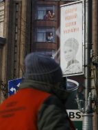 Placard of Yulia Tymoshenko