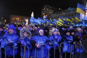 Supporters of leader of Party of regions