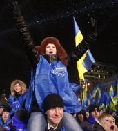 Supporters of leader of Party of regions