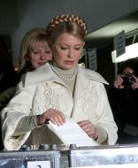 Yulia Tymoshenko and Galina Bulavka