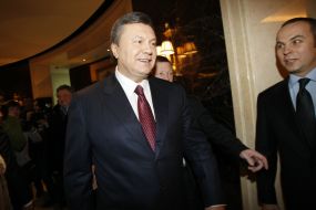 VIktor Yanukovich and Nestor Shufrich