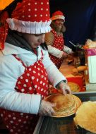 Приготовление блинов