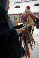 Учасники святкування Масляної