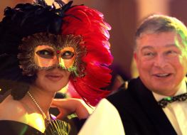 Yevgeniy Chervonenko with wife