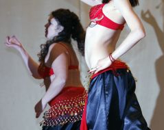 Participants of competition-festival on health and dancing аerobics