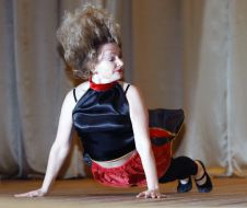 Participant of competition-festival on health and dancing аerobics