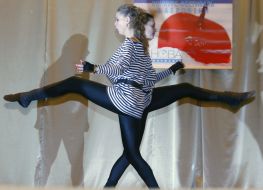 Participants of competition-festival on health and dancing аerobics