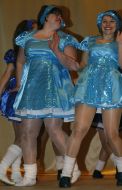 Participants of competition-festival on health and dancing аerobics